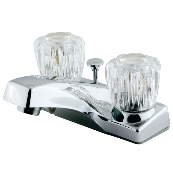 Kingston Brass FB101B 4-Inch Centerset Bathroom Faucet with Brass Pop-Up FB101B - main